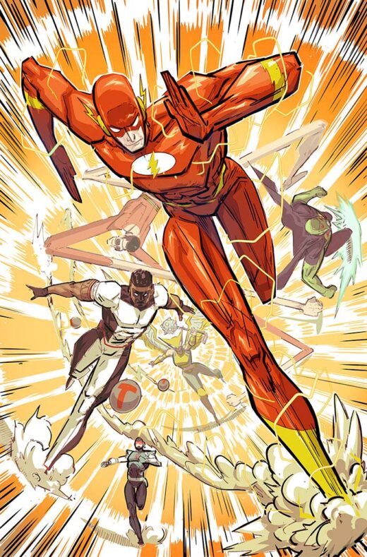 FLASH #35 CVR B RILEY ROSSMO CARD STOCK VAR