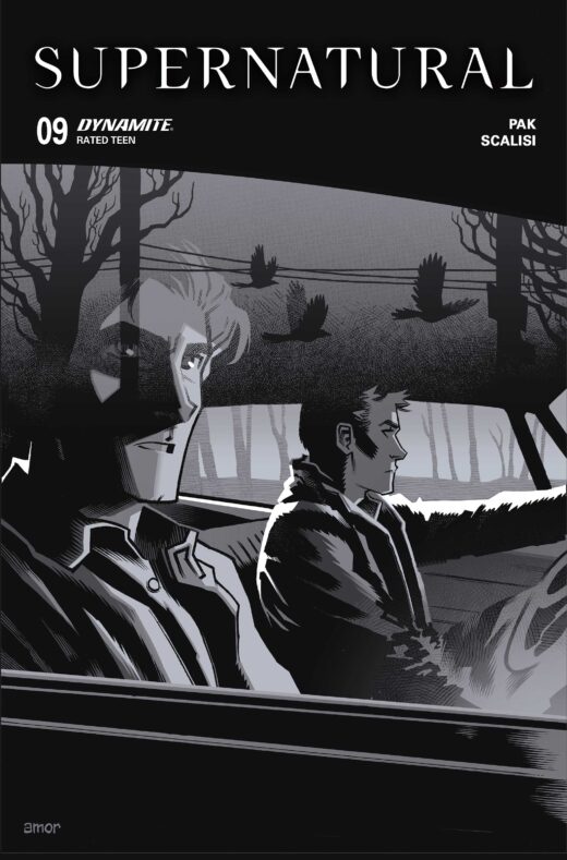 SUPERNATURAL #9 CVR H INC 1:10 JOHN AMOR LINE ART VAR