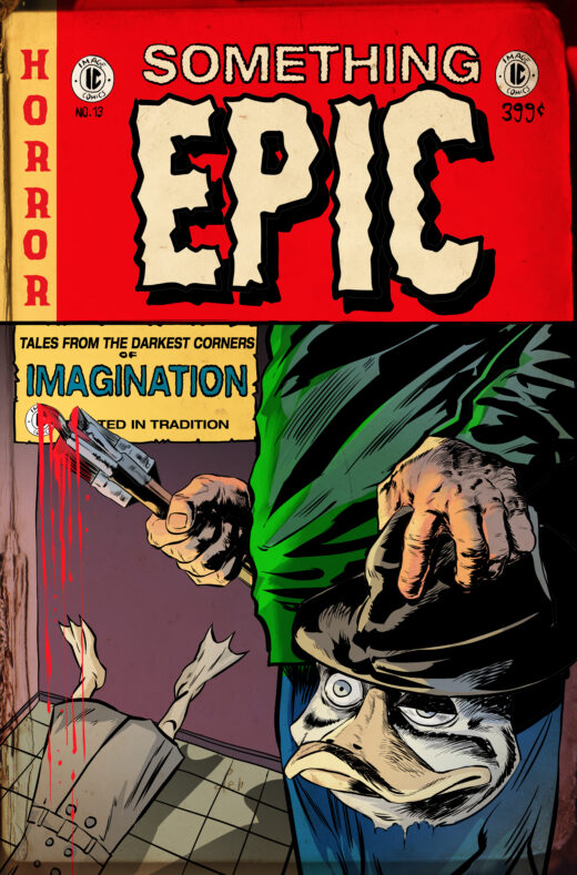 SOMETHING EPIC #13 CVR D SZYMON KUDRANSKI EC HORROR HOMAGE VAR