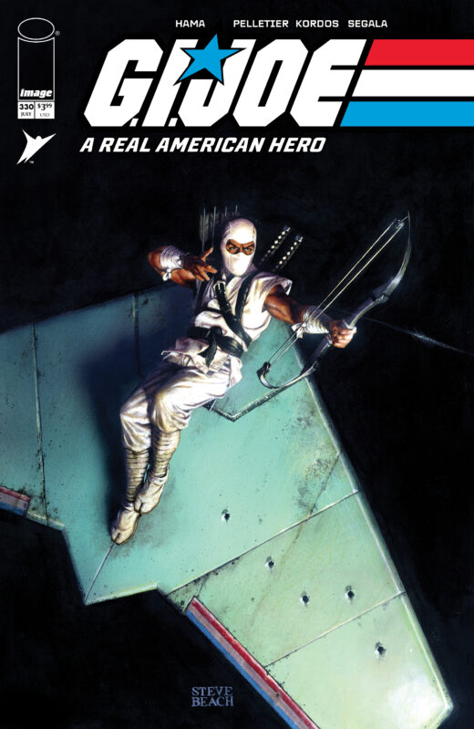 GI JOE A REAL AMERICAN HERO #330 CVR C INC 1:10 STEVE BEACH GEARS OF JOE VAR