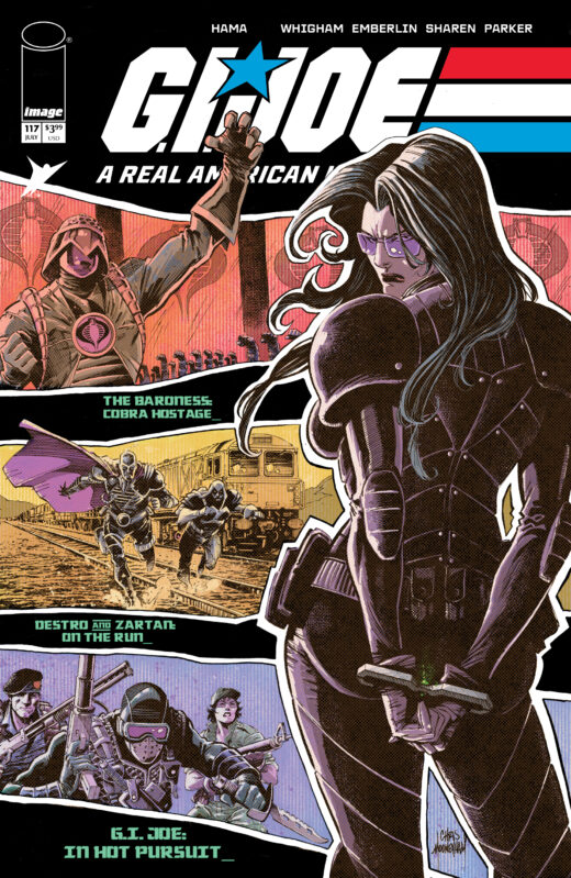 GI JOE A REAL AMERICAN HERO #117 HAMA FILES EDITION CVR B CHRIS MOONEYHAM VAR