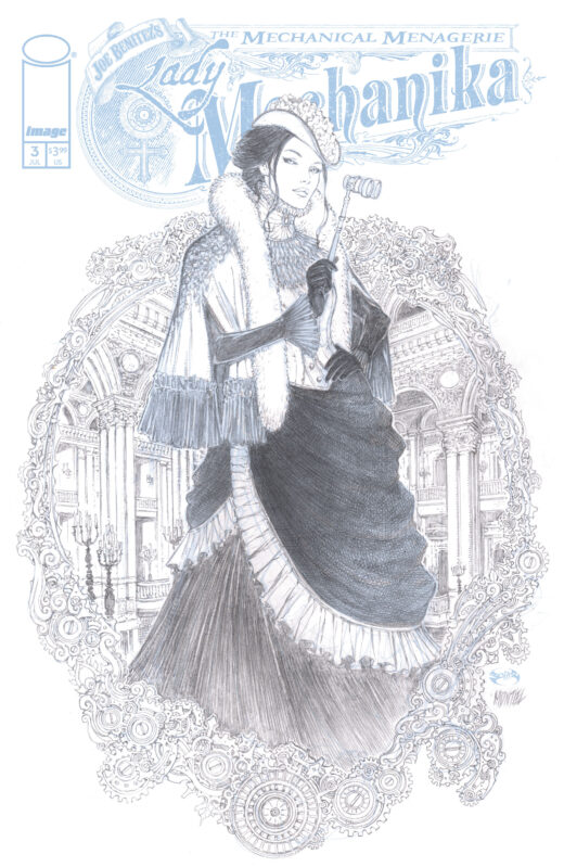 LADY MECHANIKA THE MECHANICAL MENAGERIE #3 (OF 4) CVR C INC 1:10 JOE BENITEZ & MARTIN MONTIEL VAR