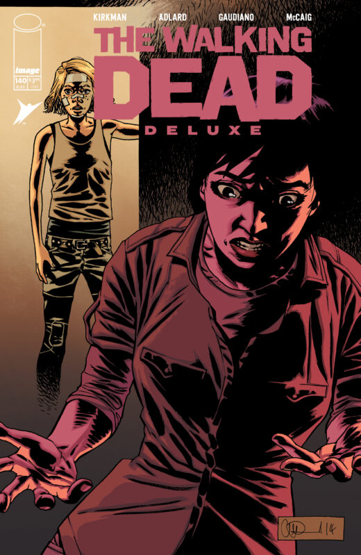 WALKING DEAD DELUXE #140 CVR B CHARLIE ADLARD & DAVE MCCAIG VAR (MR)