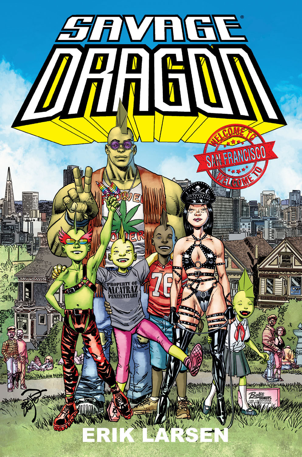 SAVAGE DRAGON WELCOME TO SAN FRANCISCO TP (MR)