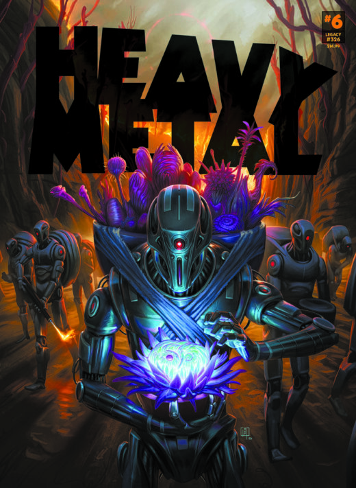 HEAVY METAL MAGAZINE #6 CVR A FLAVIO GRECO PLAGIA (MR)