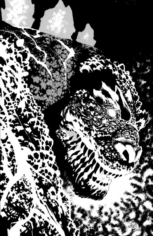 The Horror of Godzilla [Kai-Sei Era] #1 Variant RI (50) (Jones B&W)