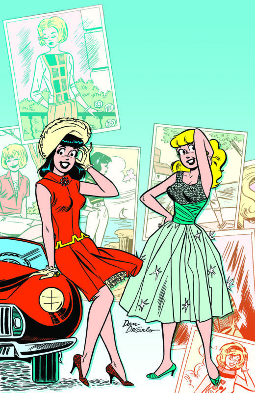 ARCHIE COMICS 85TH ANNIVERSARY PRESENTS BETTY & VERONICA FASHION PAGES (ONE-SHOT) CVR D DAN DECARLO FOIL FULL ART VAR