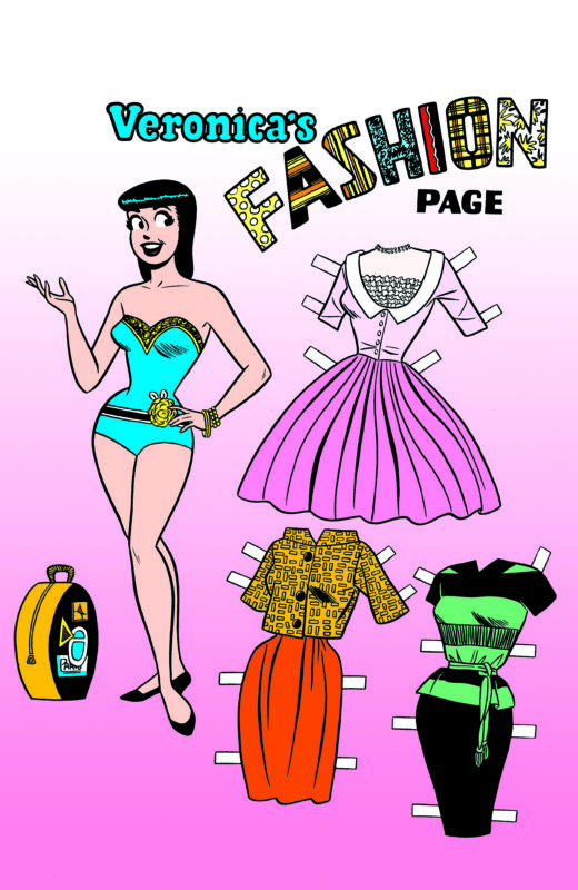 ARCHIE COMICS 85TH ANNIVERSARY PRESENTS BETTY & VERONICA FASHION PAGES (ONE-SHOT) CVR F DAN DECARLO RED FOIL VERONICA PIN-UP VAR