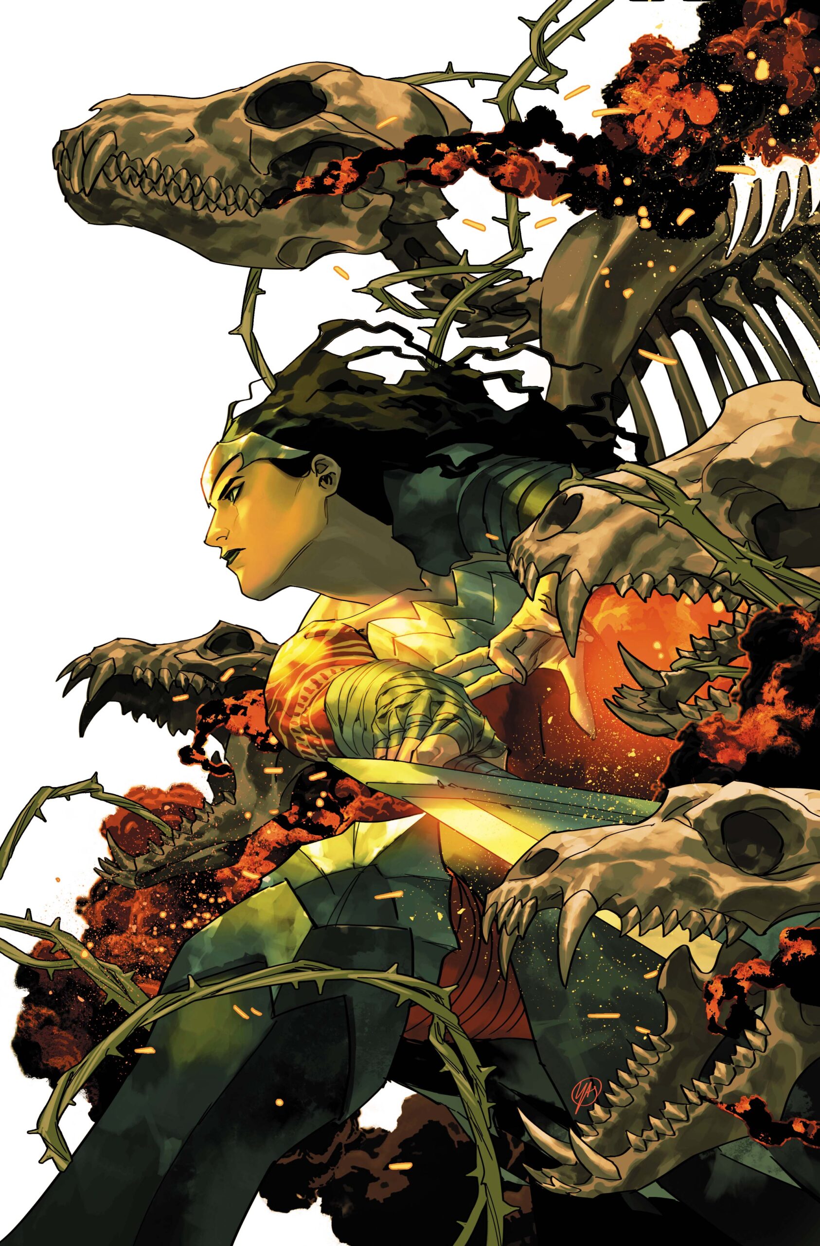 ABSOLUTE WONDER WOMAN #23 CVR D YASMINE PUTRI CARD STOCK VAR
