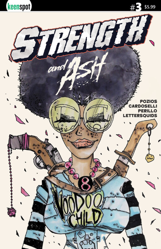 STRENGTH & ASH #3 CVR C STEFANO CARDOSELLI & FRANCESCA PERILLO VOODOO CHILD VAR