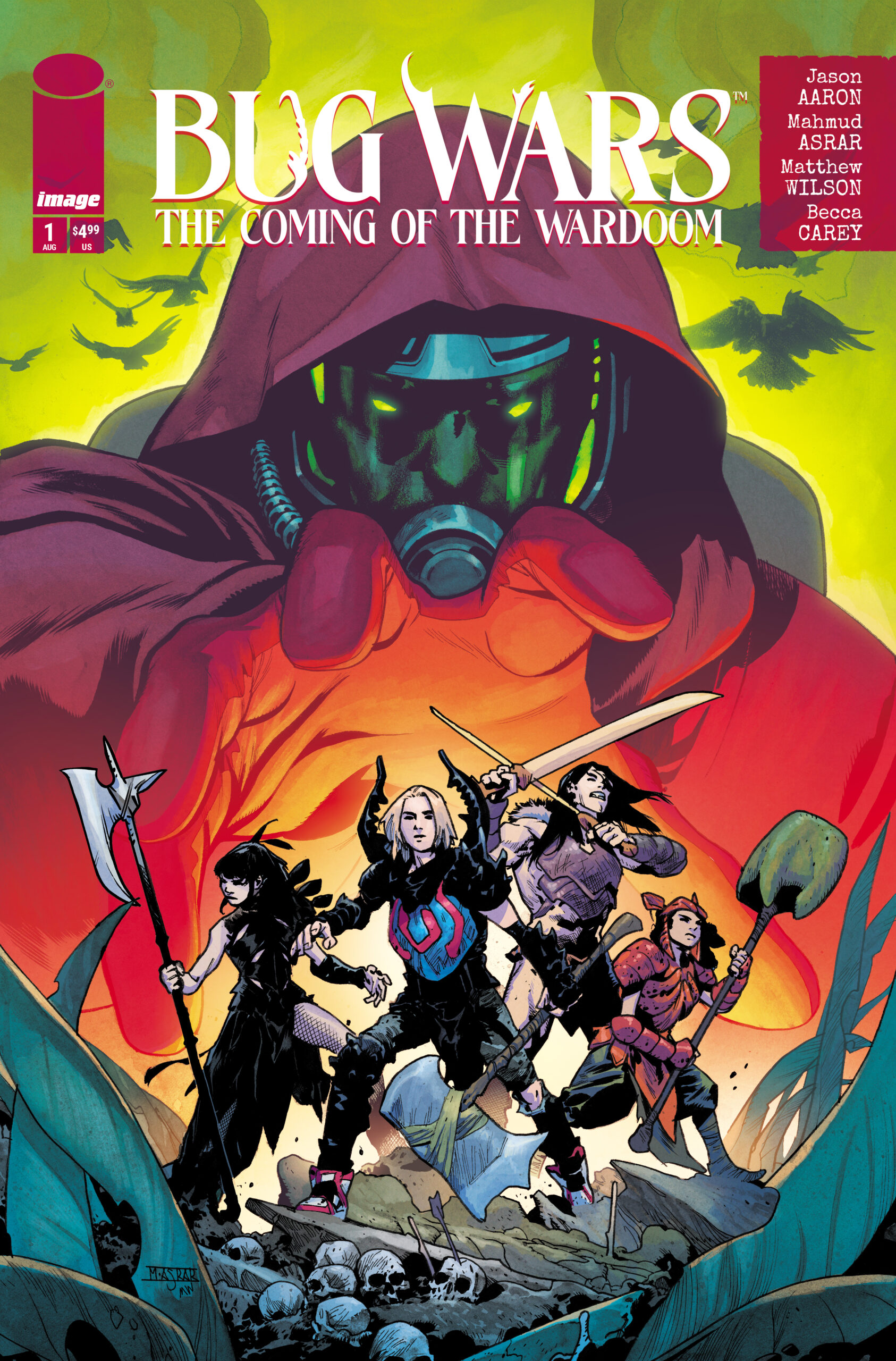 BUG WARS THE COMING OF THE WARDOOM #1 (OF 8) CVR A MAHMUD ASRAR & MATTHEW WILSON (MR)