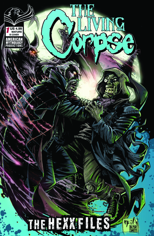 LIVING CORPSE HEXX FILES #1 CVR B NEIL VOKES VAR (MR)