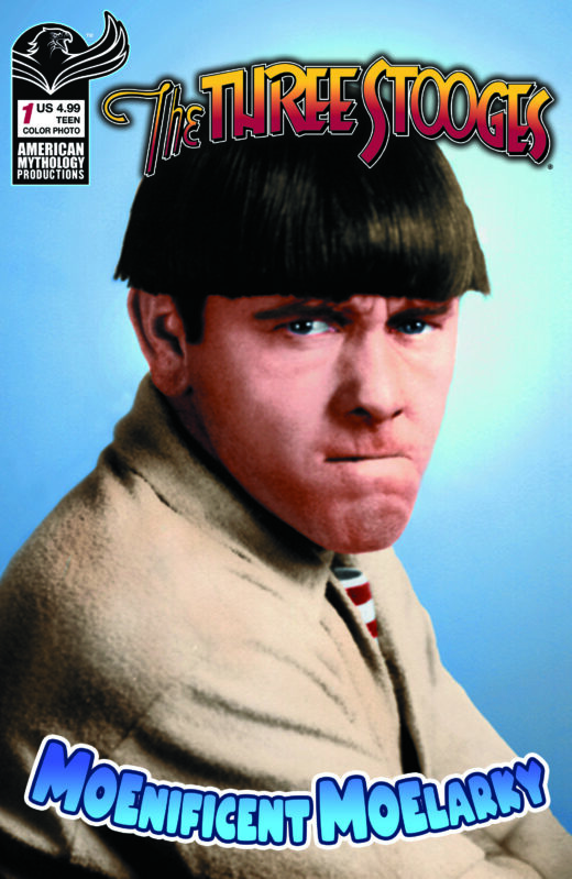 THREE STOOGES MAGNIFICENT MOELARKY #1 CVR B COLOR PHOTO VAR