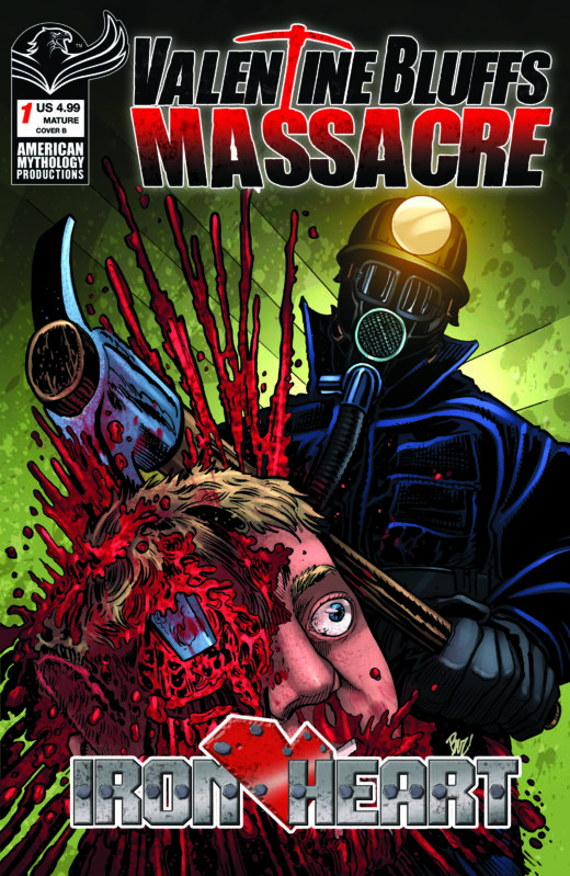 VALENTINE BLUFFS MASSACRE IRON HEART #1 (OF 2) CVR B BUZ HASSON VAR (MR)