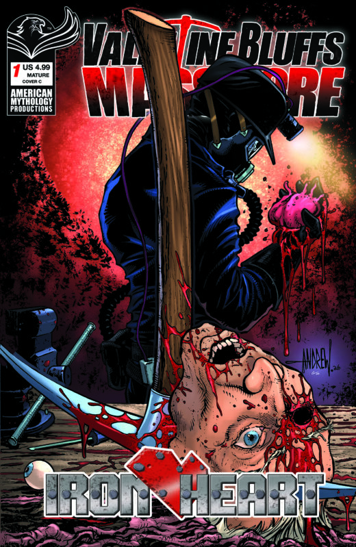 VALENTINE BLUFFS MASSACRE IRON HEART #1 (OF 2) CVR C ANDREW MANGUM VAR (MR)