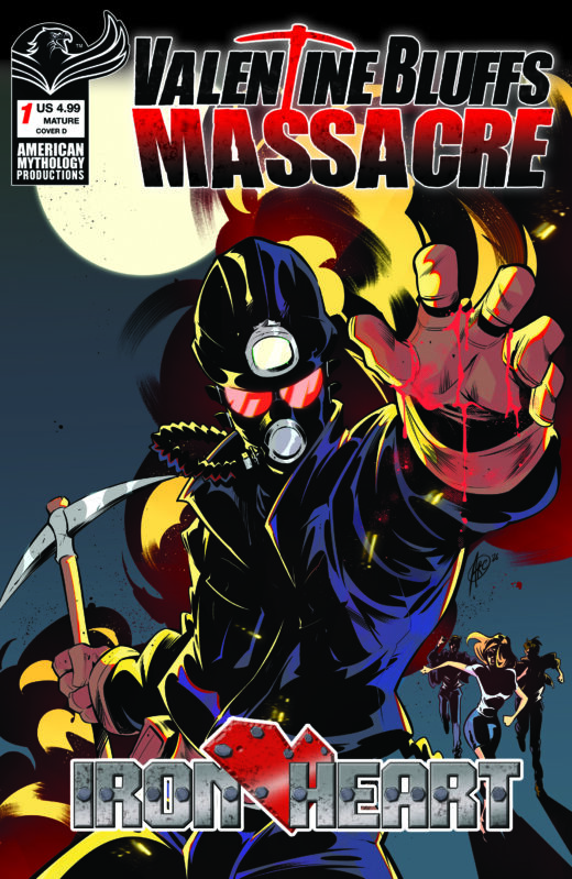 VALENTINE BLUFFS MASSACRE IRON HEART #1 (OF 2) CVR D ANDREA ARCARI VAR (MR)