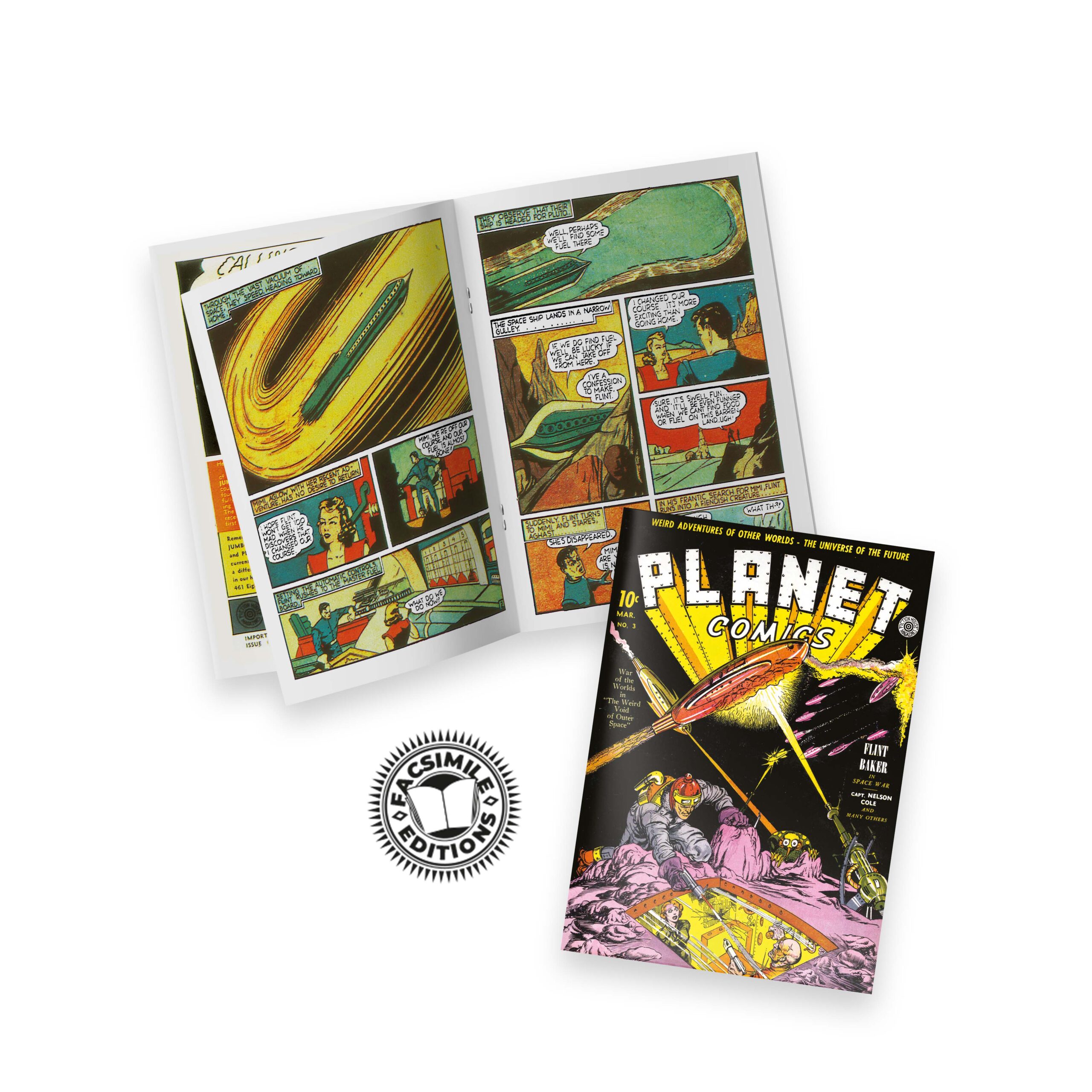 PS ARTBOOKS PLANET COMICS #3 FACSIMILE EDITION