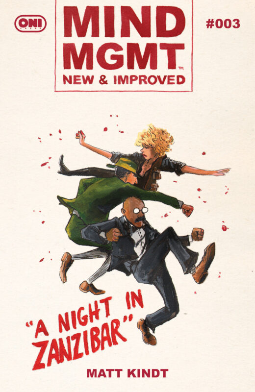 MIND MGMT NEW & IMPROVED #3 CVR A MATT KINDT