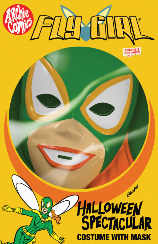 ARCHIES HALLOWEEN SPECTACULAR (ONE SHOT) CVR C BILL GALVAN FLY-GIRL MASK VAR