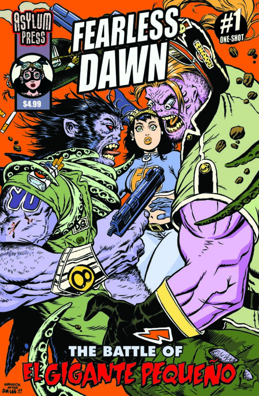 FEARLESS DAWN THE BATTLE OF EL GIGANTE PEQUENO (ONE-SHOT) CVR A STEVE MANNION