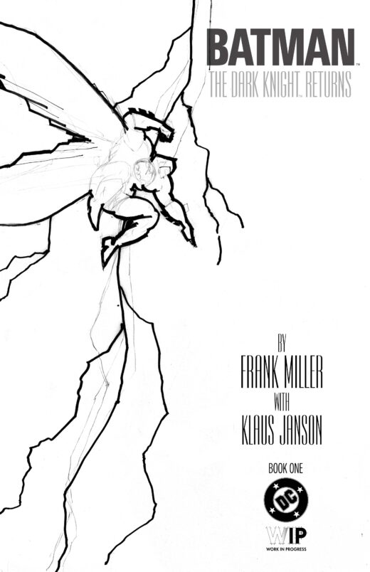 DC W.I.P. BATMAN THE DARK KNIGHT RETURNS #1