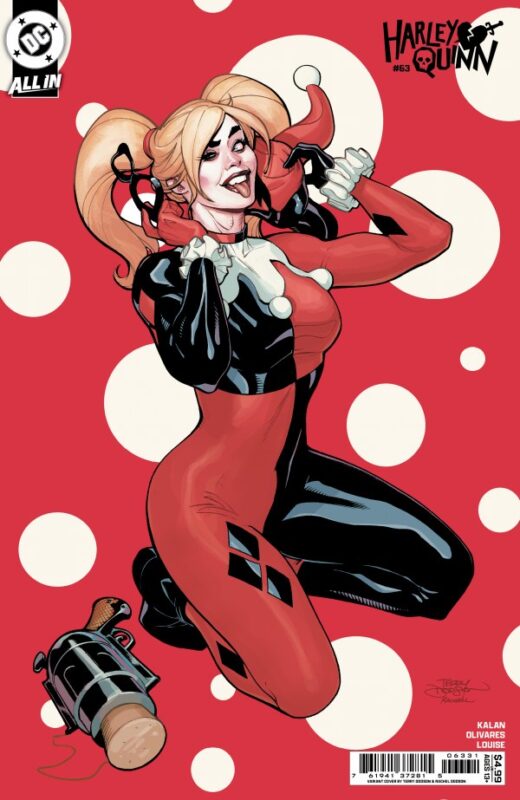 DF HARLEY QUINN #63 VARIANT SIGNED BY TERRY & RACHEL DODSON