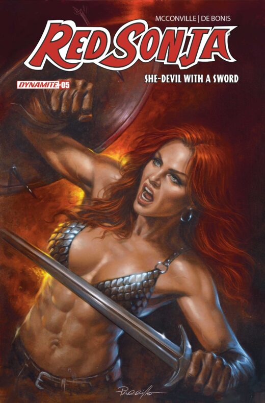 RED SONJA SHE DEVIL WITH A SWORD #5 CVR B LUCIO PARRILLO VAR