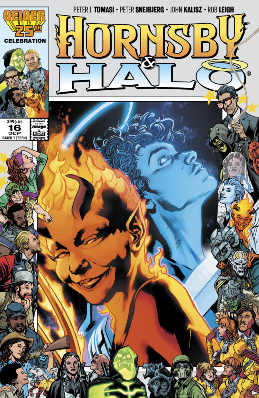 HORNSBY & HALO #16 CVR B BRYAN HITCH & BRAD ANDERSON GEIGER #25 ANNIVERSARY VAR