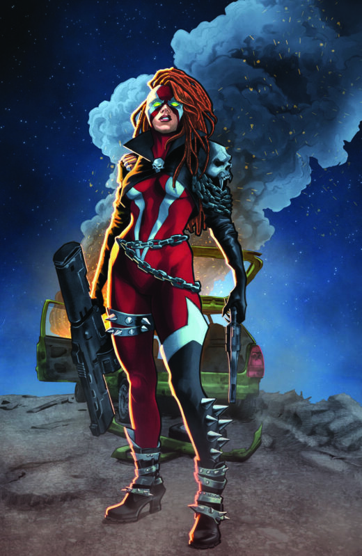 SHE-SPAWN #5 (OF 5) CVR B THADDEUS ROBECK VIRGIN VAR
