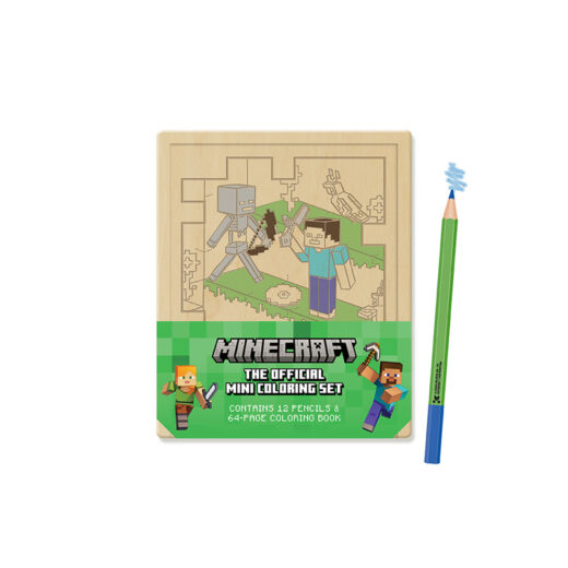 MINECRAFT TP THE OFFICIAL MINI COLORING SET