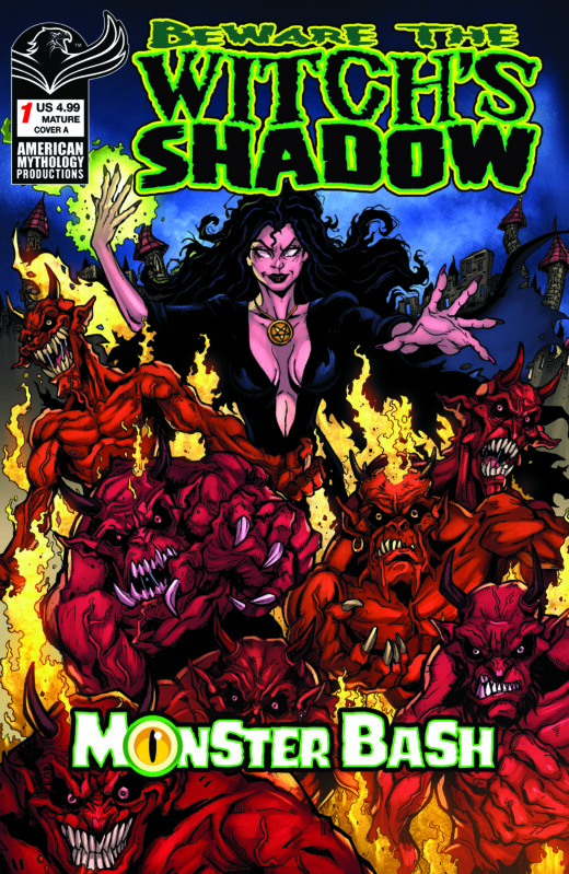 BEWARE THE WITCHS SHADOW MONSTER BASH #1 CVR A PUIS CALZADA (MR)
