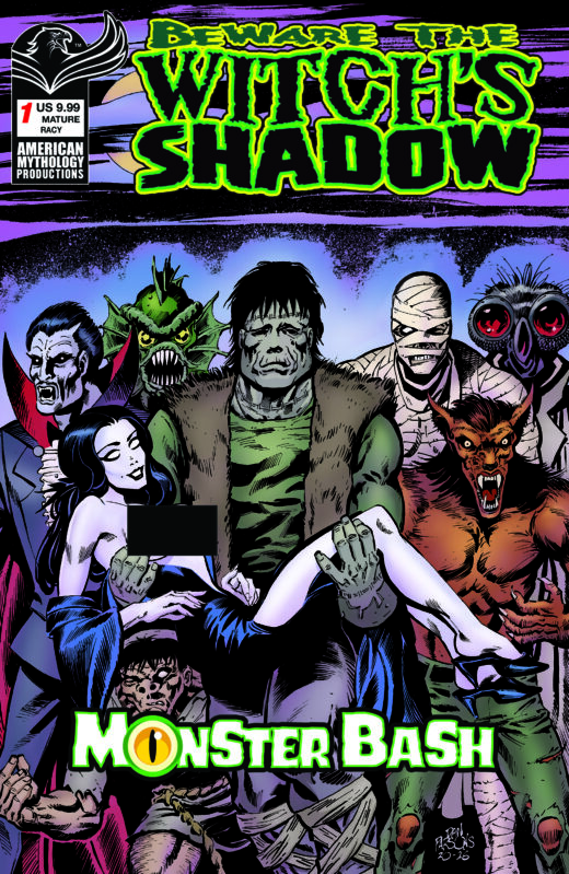BEWARE THE WITCHS SHADOW MONSTER BASH #1 CVR D DAN PARSONS RISQUE VAR (MR)