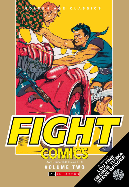 GOLDEN AGE CLASSICS FIGHT COMICS HC VOL 02