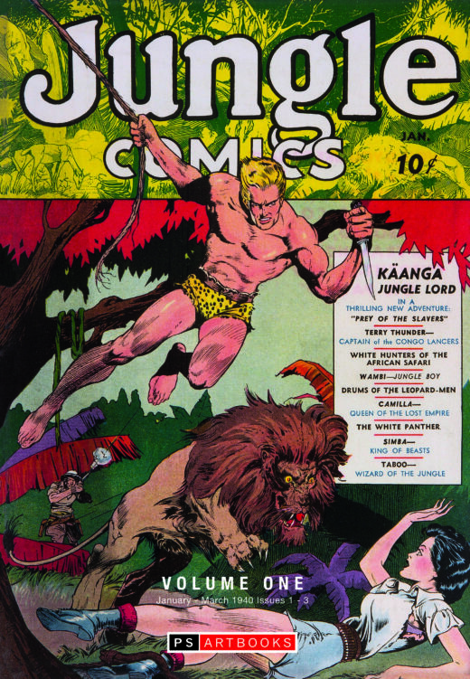GOLDEN AGE CLASSICS JUNGLE COMICS HC VOL 01