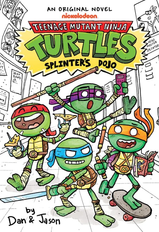 TEENAGE MUTANT NINJA TURTLE ILLUSTRATED NOVEL VOL 01 SPLINTERS DOJO