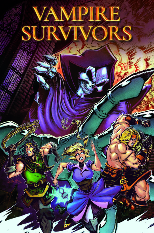 VAMPIRE SURVIVORS #1 (OF 4) CVR A JIMMY KUCAJ