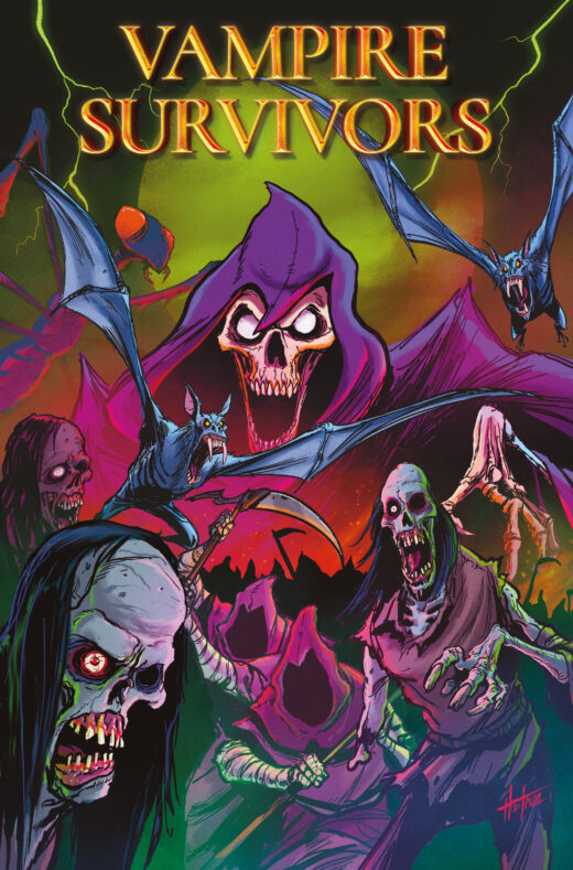VAMPIRE SURVIVORS #1 (OF 4) CVR E DAVID HARTMAN FOIL VAR