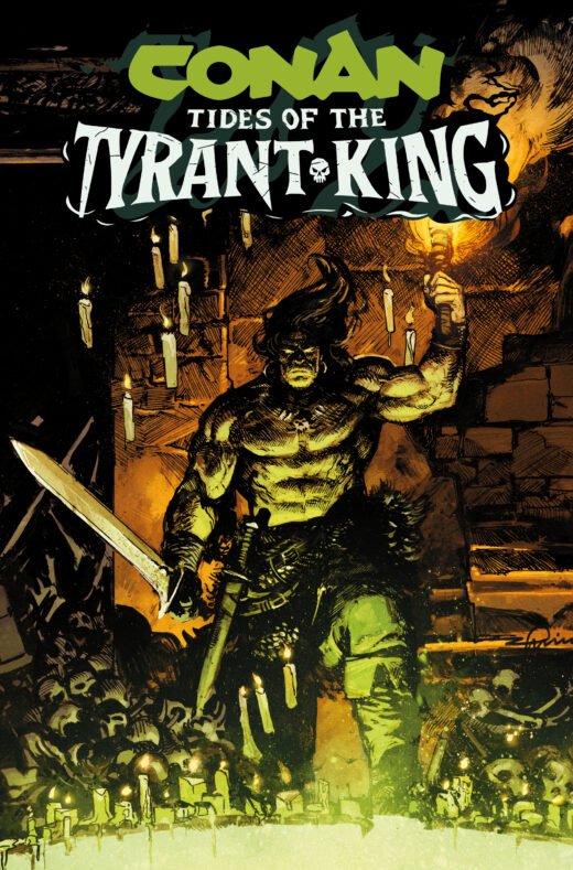 CONAN THE BARBARIAN TIDES OF THE TYRANT KING #1 (OF 4) CVR C GERARDO ZAFFINO VAR (MR)