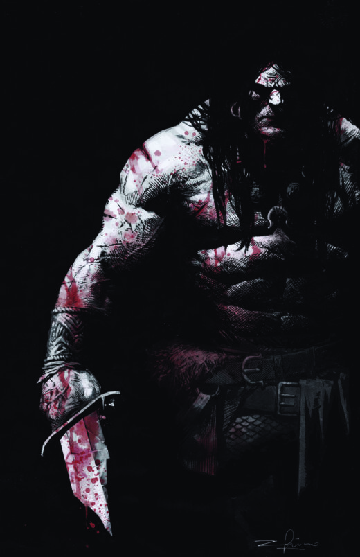CONAN THE BARBARIAN #35 CVR E GERARDO ZAFFINO VIRGIN CARDSTOCK VAR (MR)