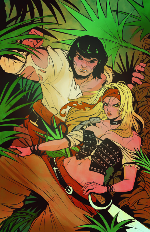 CONAN THE BARBARIAN #35 CVR G ASHLEIGH IZIENICKI VIRGIN CARDSTOCK VAR (MR)
