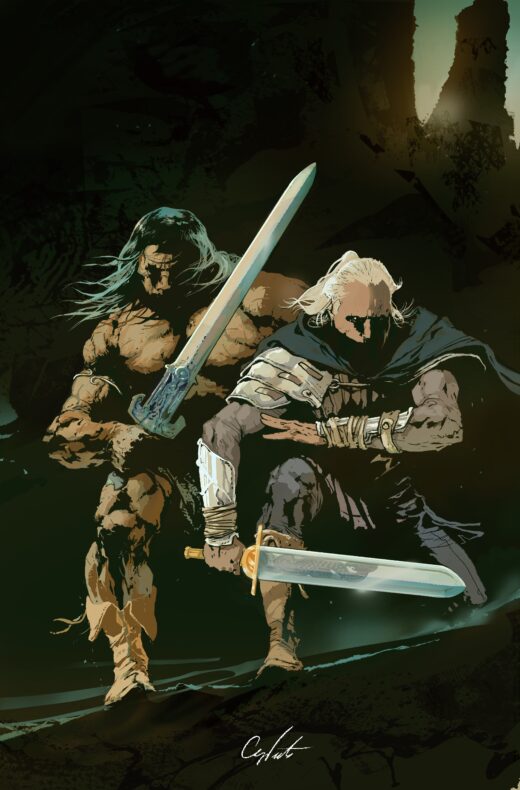 CONAN THE BARBARIAN AND DRAGONERO #5 (OF 7) CVR B STEVAN SUBIC VIRGIN CARDSTOCK VAR (MR)