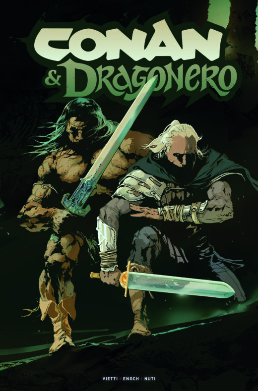 CONAN THE BARBARIAN AND DRAGONERO #5 (OF 7) CVR C STEVAN SUBIC FOIL VAR (MR)