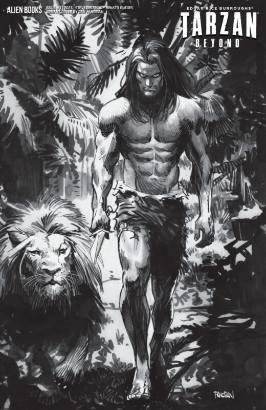 Tarzan Beyond #3 Variant D (Panosian B&W)