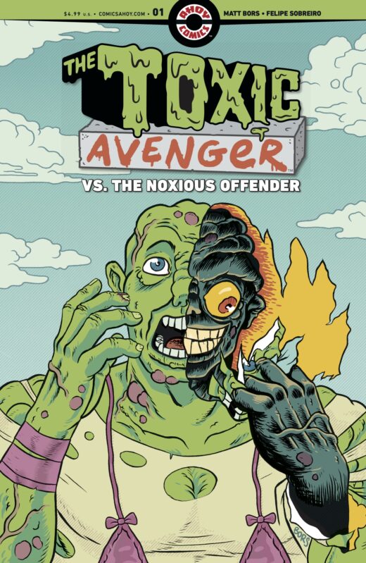 TOXIC AVENGER VS THE NOXIOUS OFFENDER #1 (OF 5) CVR A MATT BORS (MR)