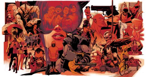 ABSOLUTE BATMAN #25 CVR A NICK DRAGOTTA GATEFOLD TRIPTYCH