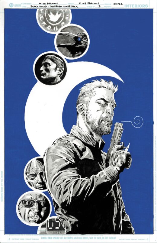 BLACK TOWER THE RAVEN CONSPIRACY #3 (OF 6) CVR A MIKE PERKINS (MR)