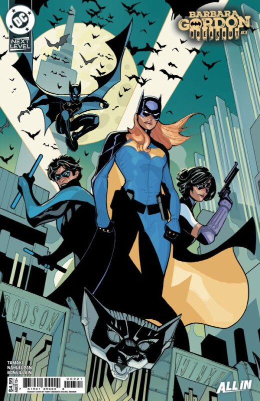 DF BARBARA GORDON BREAKOUT #3 VARIANT SIGNED BY TERRY & RACHEL DODSON