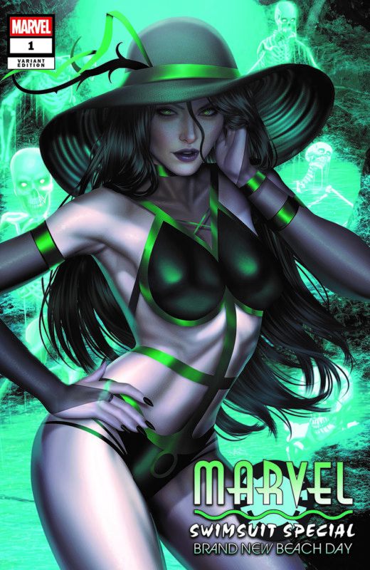 DF MARVEL SWIMSUIT SPECIAL BRAND NEW BEACH DAY #1 ARIEL DIAZ COMICXPOSURE EXCLUSIVE