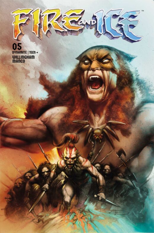 FIRE AND ICE #5 CVR B LEONARDO MANCO VAR