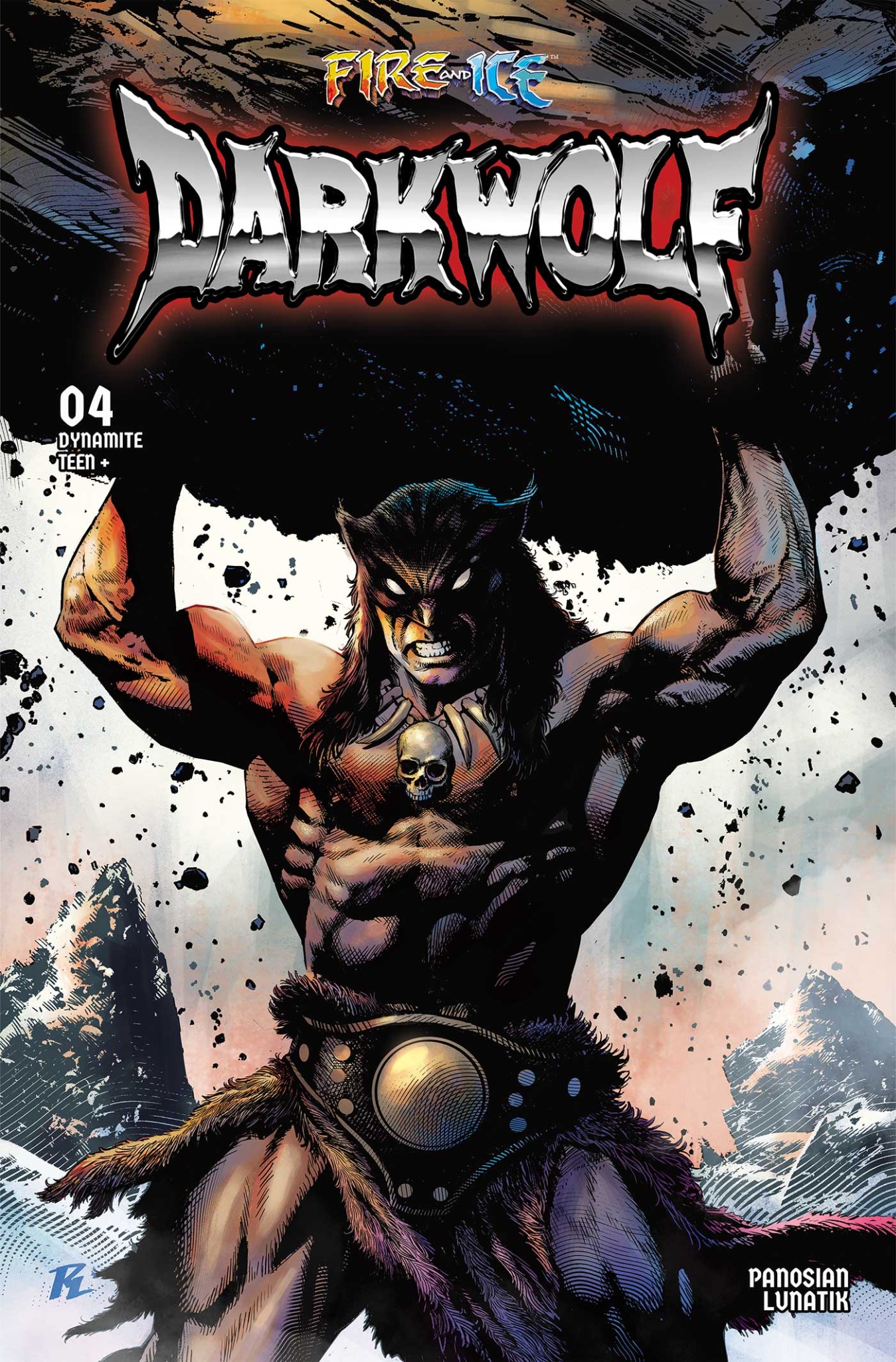 FIRE AND ICE DARKWOLF #4 CVR B RICCARDO LATINA VAR